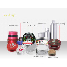 Various Printing Aluminum Cosmetic Cream Jar (NAL03)